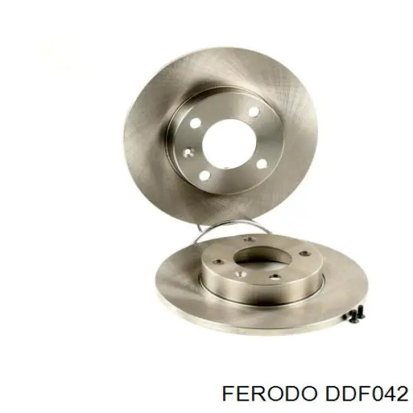 DDF042 Ferodo disco de freno delantero