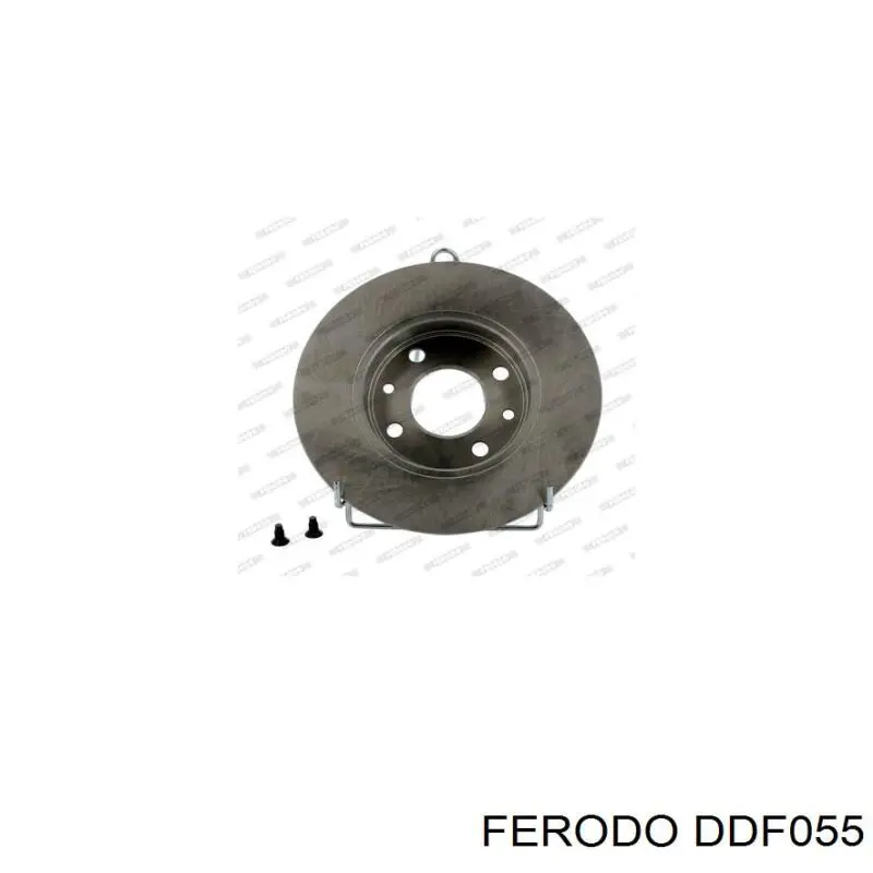 DDF055 Ferodo disco de freno delantero