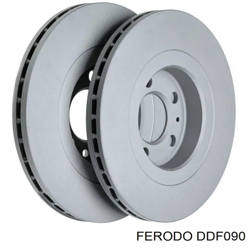 DDF090 Ferodo disco de freno trasero