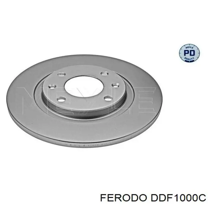 DDF1000C Ferodo freno de disco delantero