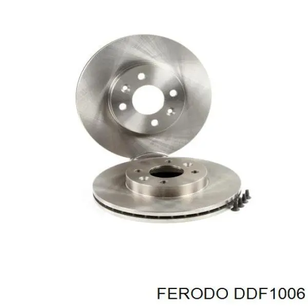 DDF1006 Ferodo freno de disco delantero