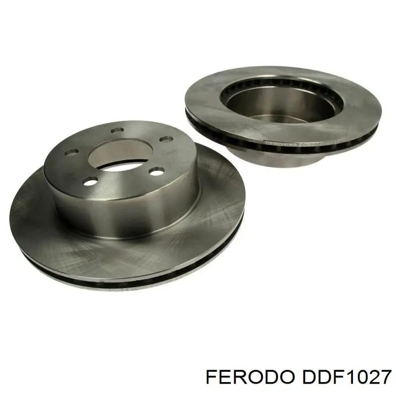 Freno de disco delantero FERODO DDF1027