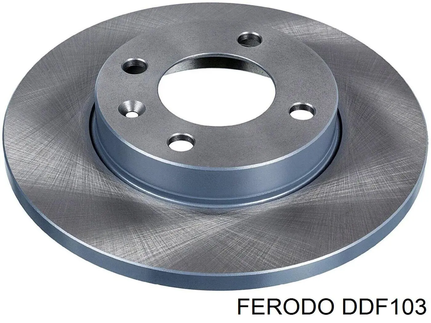 DDF103 Ferodo disco de freno delantero