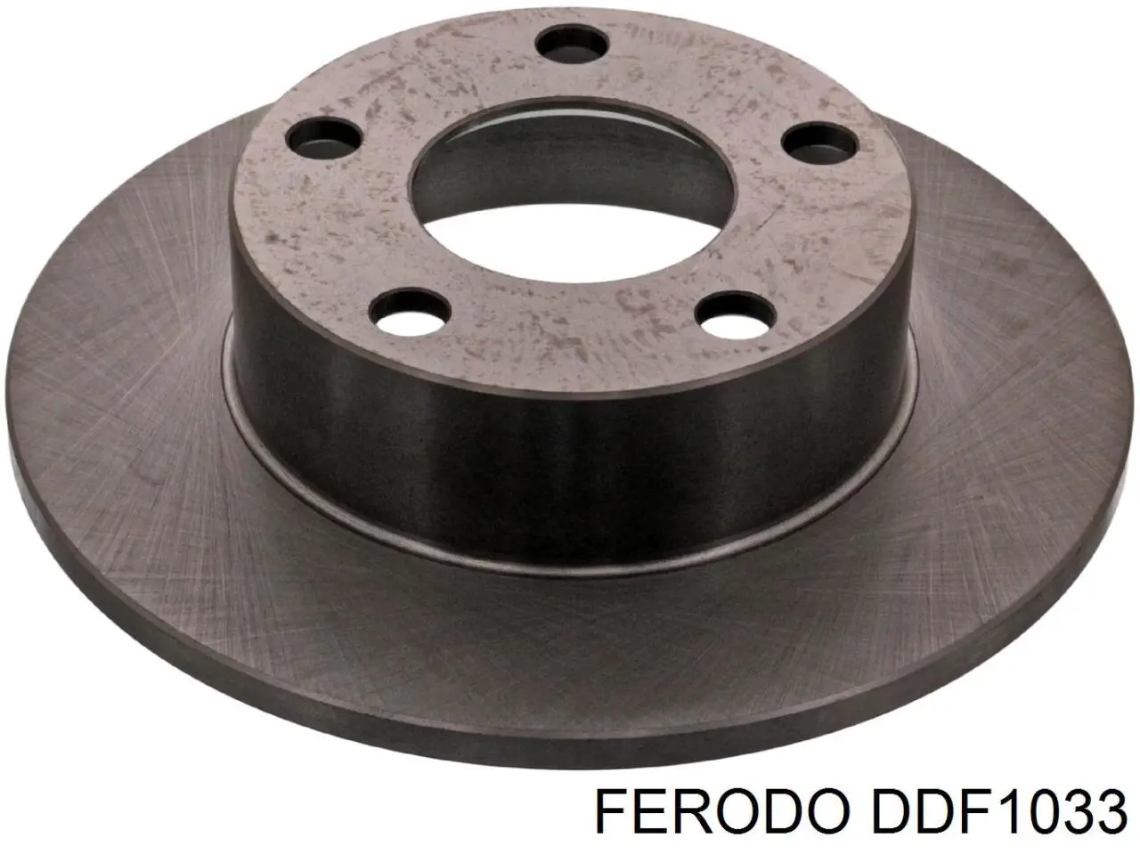 DDF1033 Ferodo disco de freno trasero