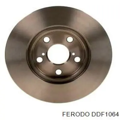 DDF1064 Ferodo disco de freno delantero