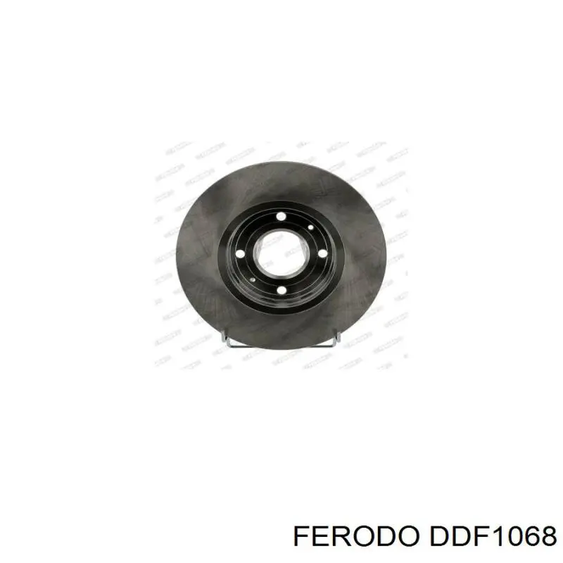 DDF1068 Ferodo disco de freno delantero