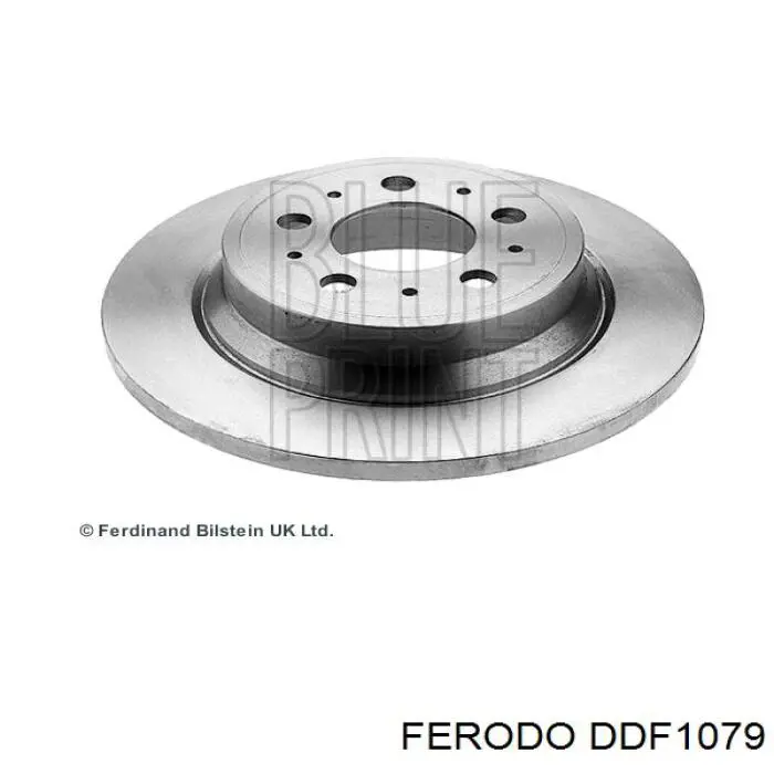 DDF1079 Ferodo disco de freno trasero