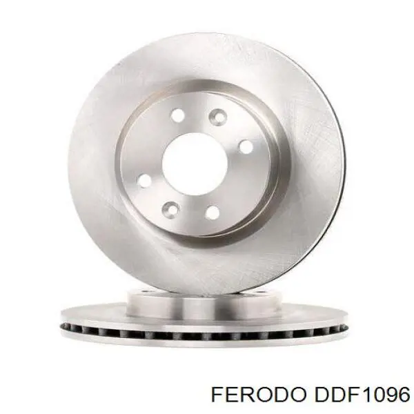 DDF1096 Ferodo disco de freno delantero