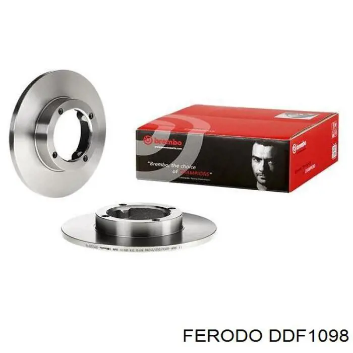 DDF1098 Ferodo freno de disco delantero