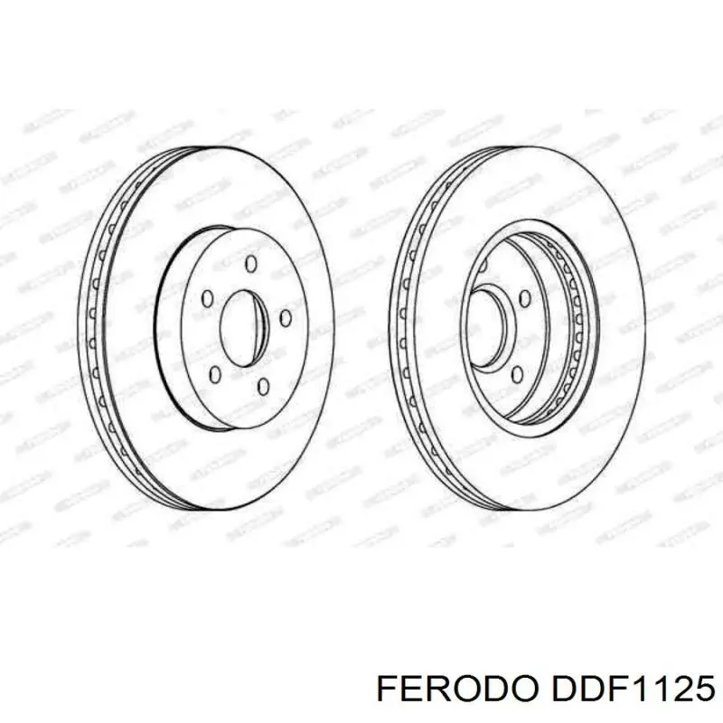 Freno de disco delantero Jaguar X-type CF1