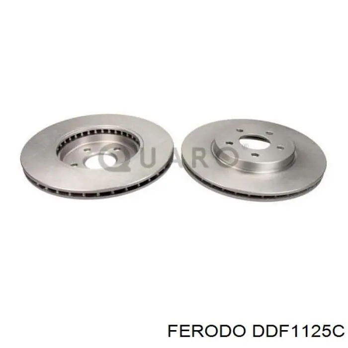 Freno de disco delantero Jaguar X-type CF1