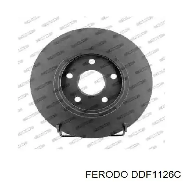 DDF1126C Ferodo disco de freno trasero