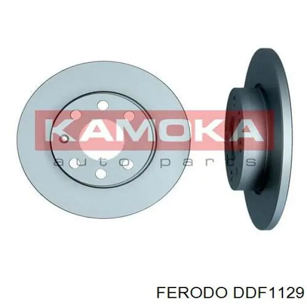 DDF1129 Ferodo disco de freno delantero