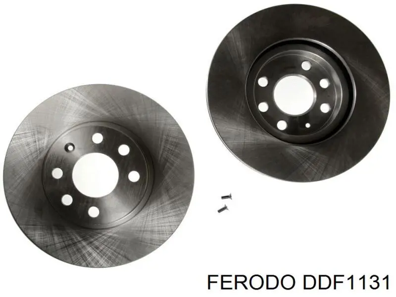 DDF1131 Ferodo disco de freno delantero