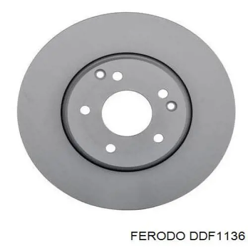 DDF1136 Ferodo freno de disco delantero