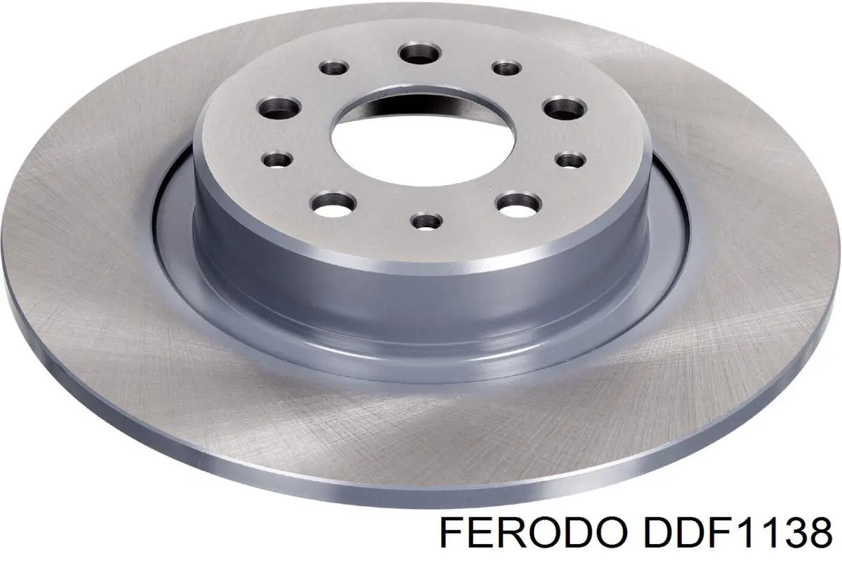 DDF1138 Ferodo disco de freno trasero