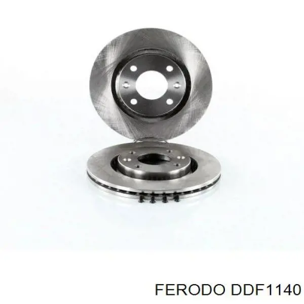 Freno de disco delantero FERODO DDF1140