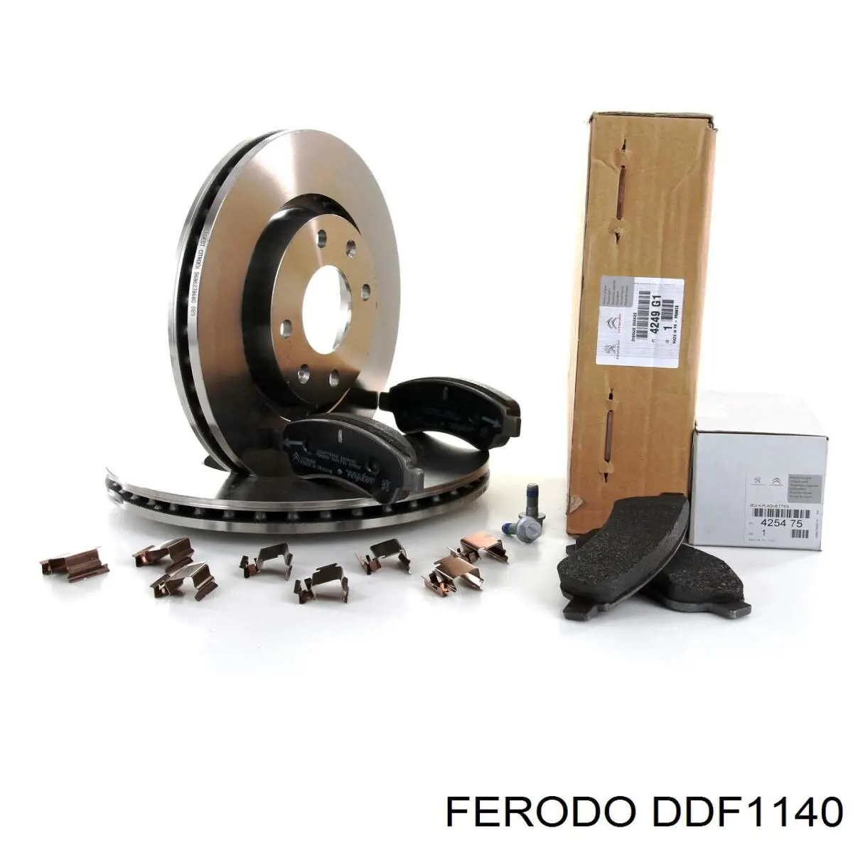 Disco de freno delantero Ferodo DDF1140