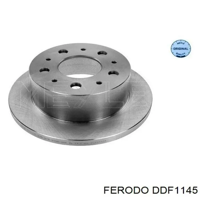 DDF1145 Ferodo disco de freno trasero