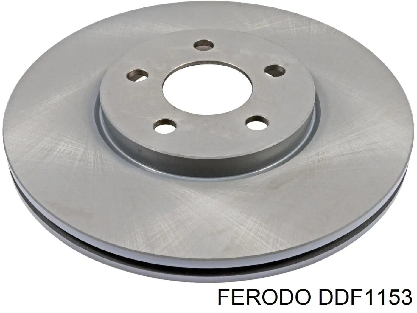 DDF1153 Ferodo disco de freno delantero