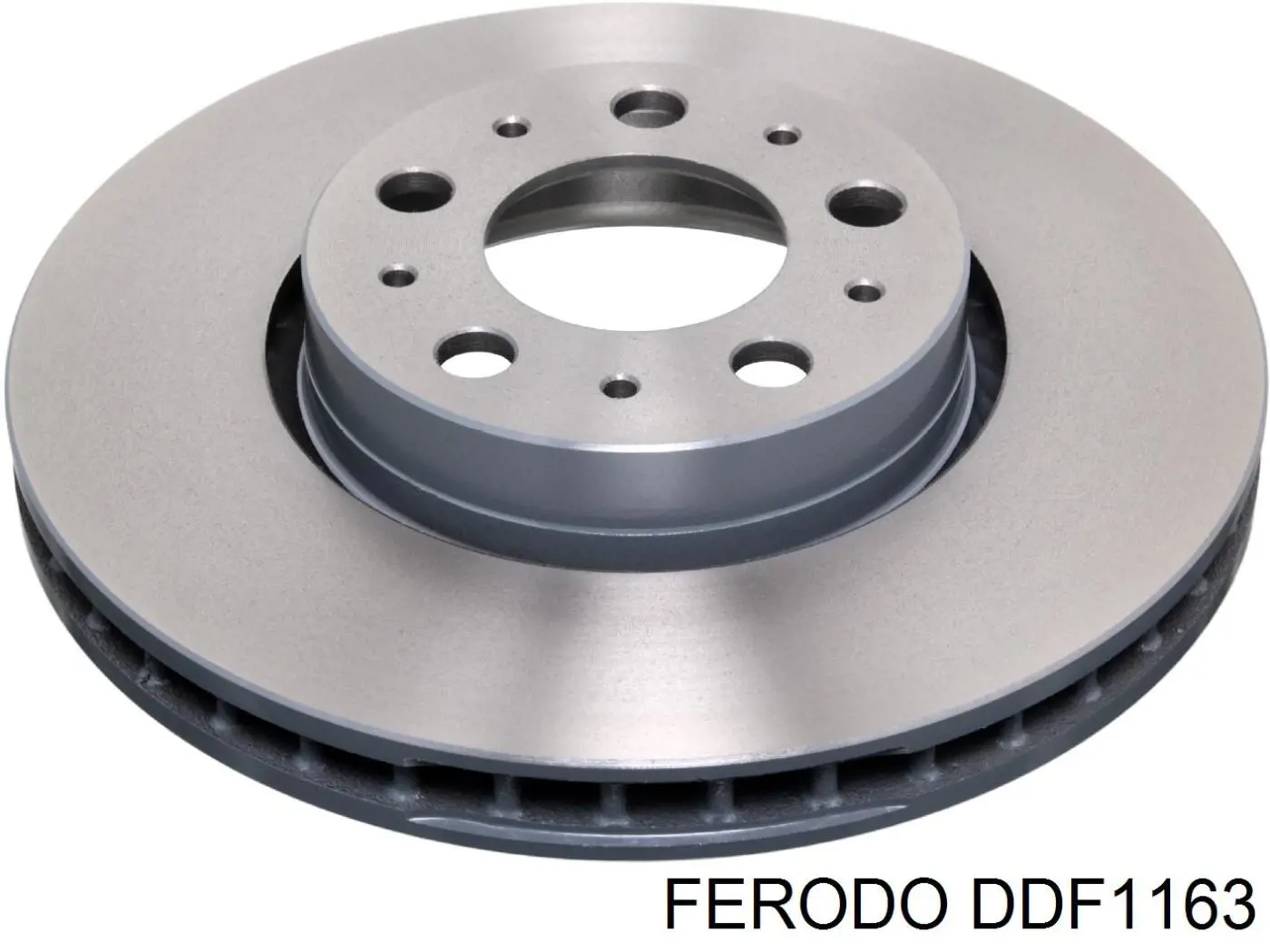 DDF1163 Ferodo disco de freno delantero