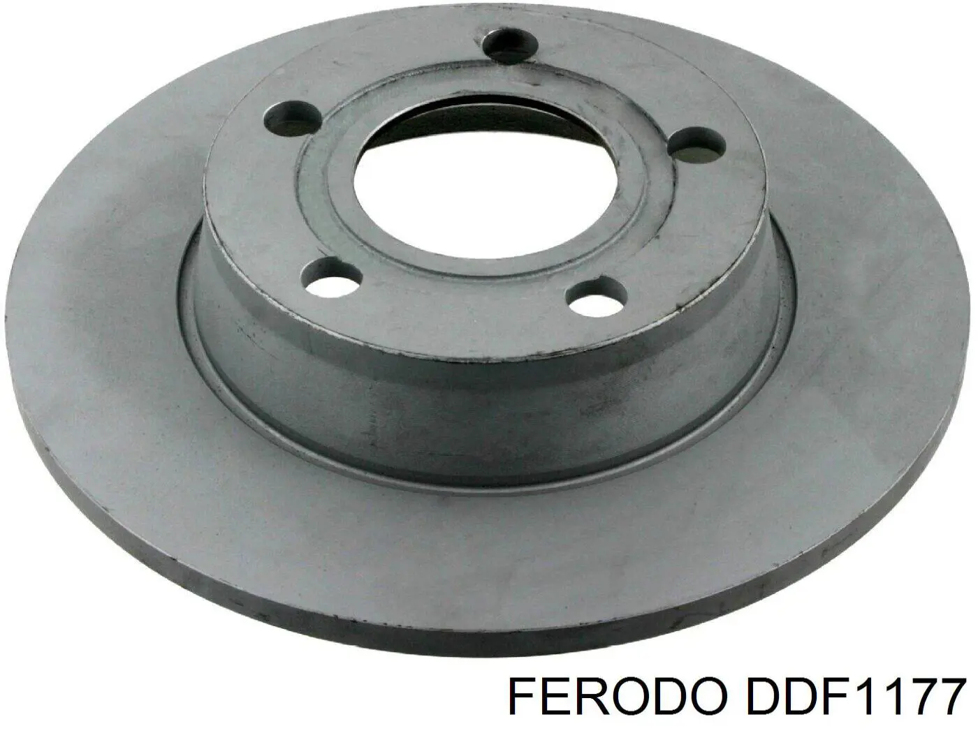 DDF1177 Ferodo disco de freno trasero