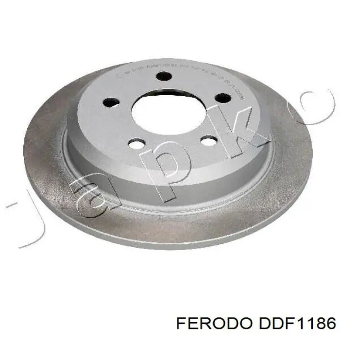 DDF1186 Ferodo disco de freno trasero