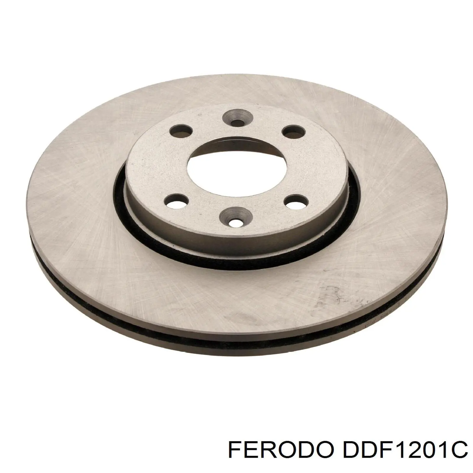 DDF1201C Ferodo disco de freno delantero