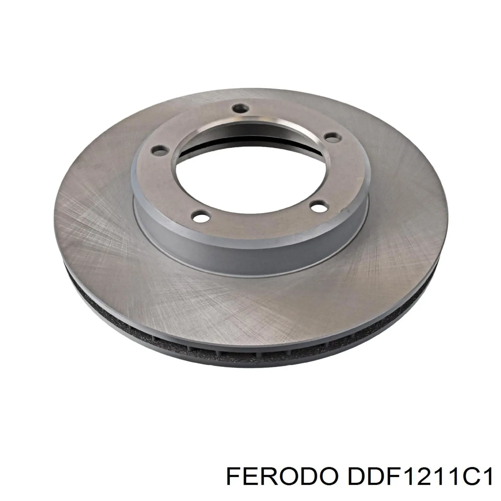 DDF1211C1 Ferodo disco de freno delantero