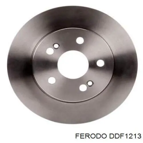 DDF1213 Ferodo disco de freno trasero