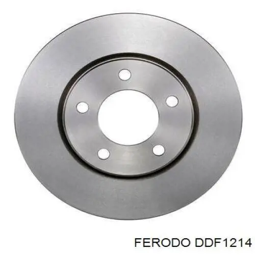 DDF1214 Ferodo disco de freno delantero
