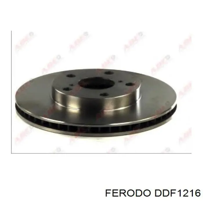 DDF1216 Ferodo disco de freno delantero