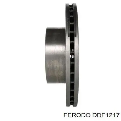 DDF1217 Ferodo disco de freno delantero