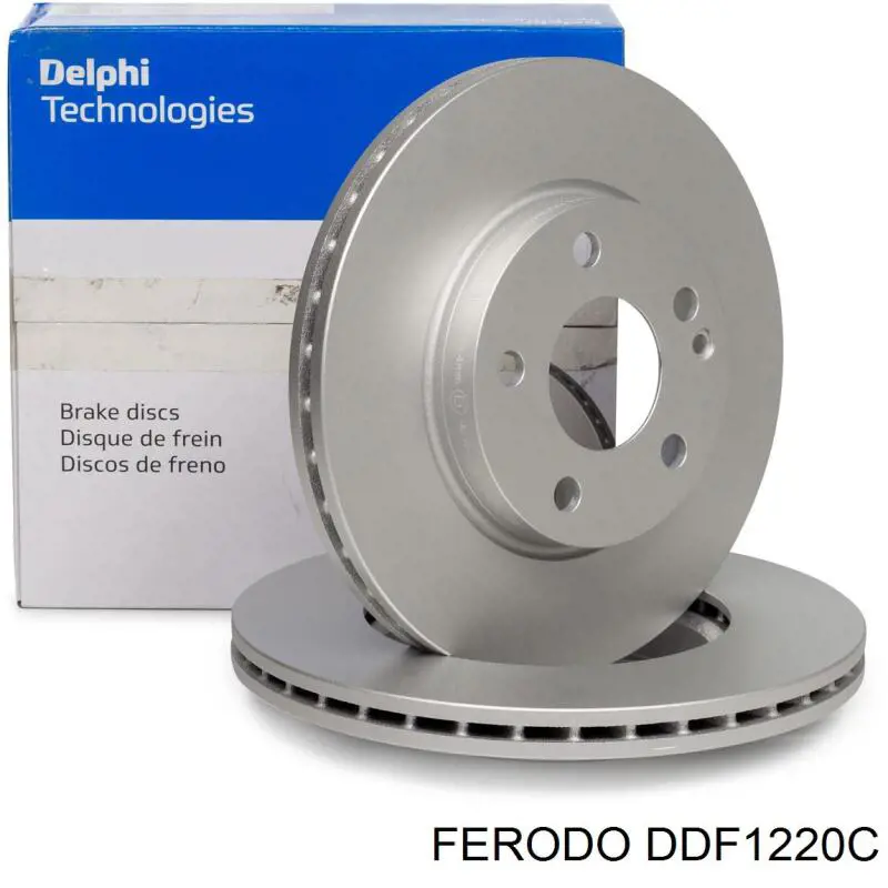 DDF1220C Ferodo freno de disco delantero