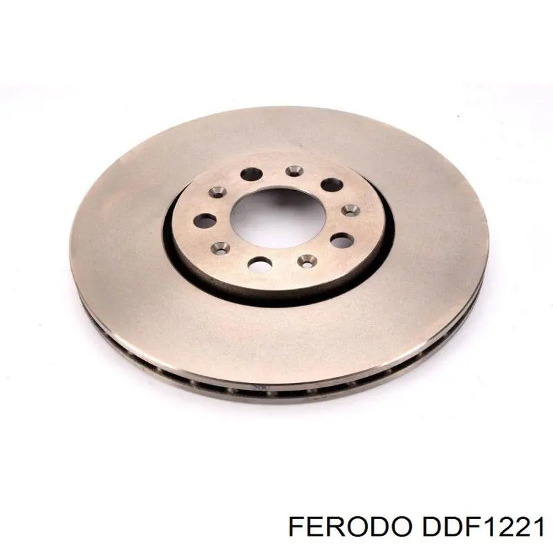 DDF1221 Ferodo disco de freno delantero