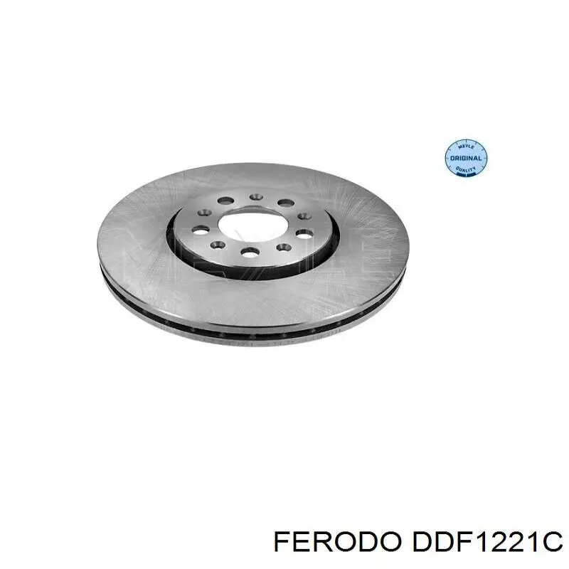 DDF1221C Ferodo disco de freno delantero