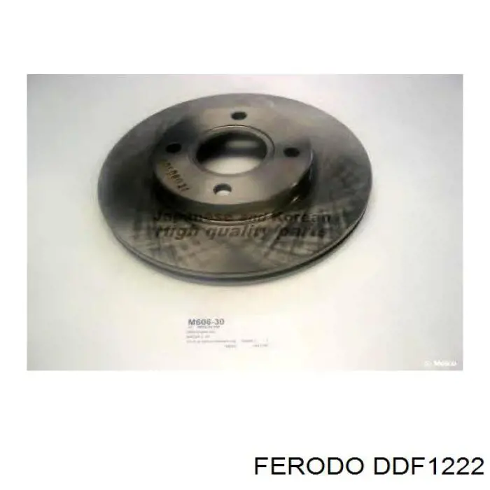 Disco de freno DDF1222 Ferodo