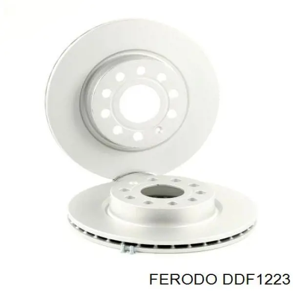 Disco de freno DDF1223 Ferodo
