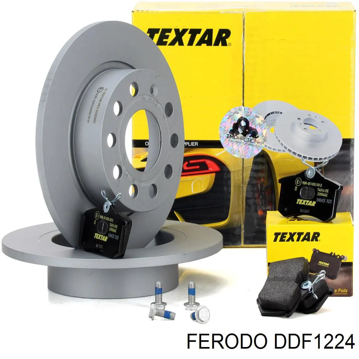 Comprar DDF1224 Ferodo Disco de freno trasero