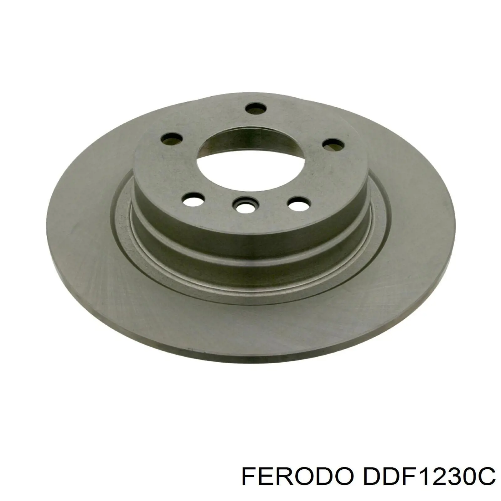 DDF1230C Ferodo disco de freno trasero