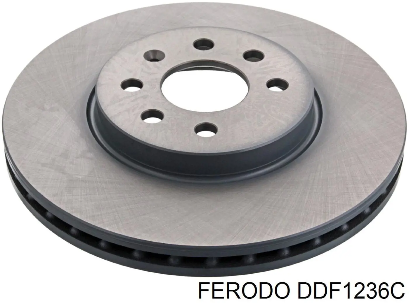 DDF1236C Ferodo disco de freno delantero