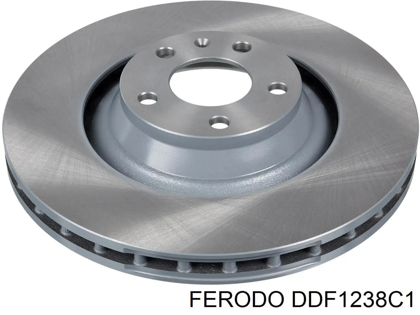 DDF1238C1 Ferodo disco de freno delantero