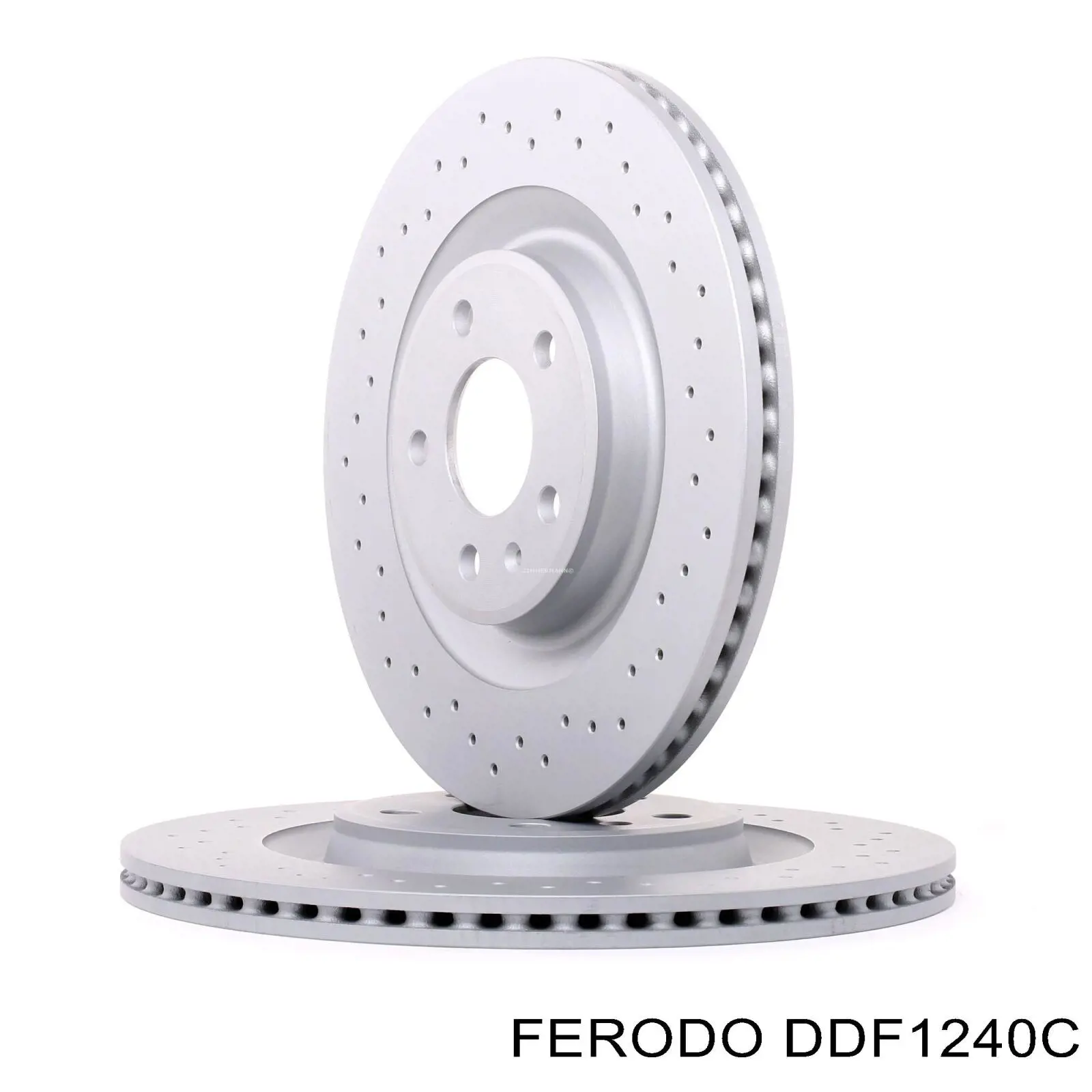 DDF1240C Ferodo disco de freno trasero