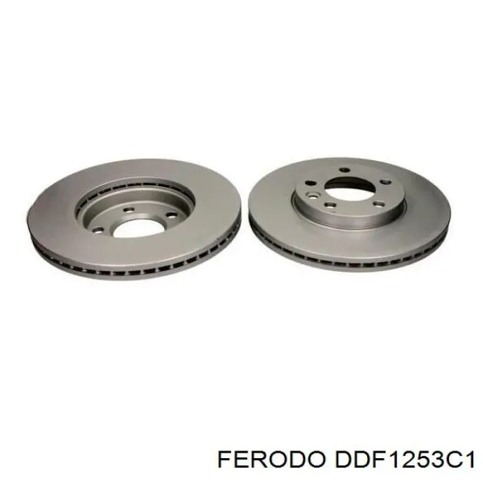 DDF1253C1 Ferodo Discos