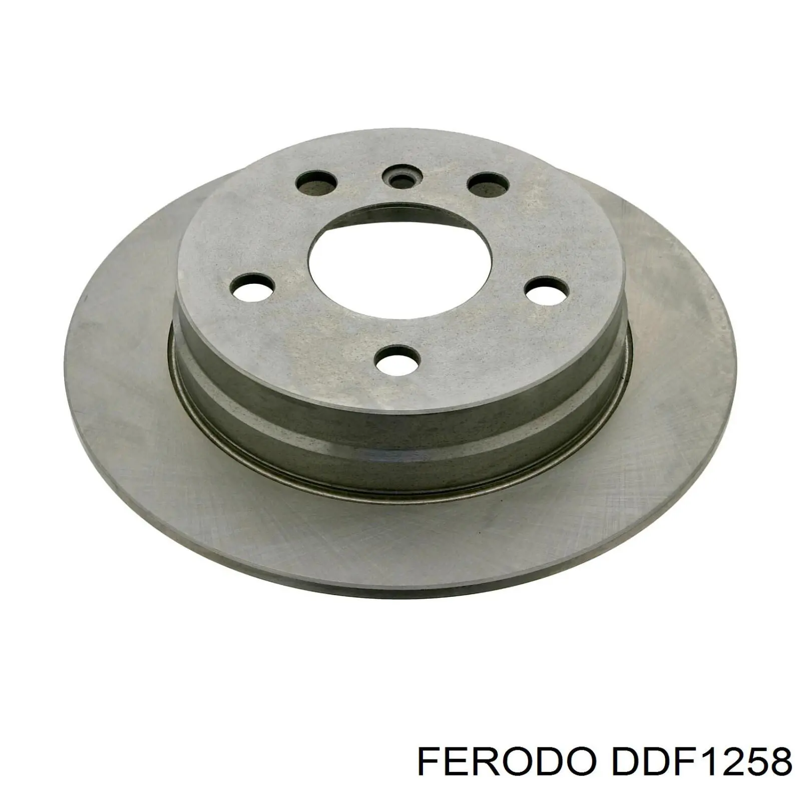 DDF1258 Ferodo disco de freno trasero