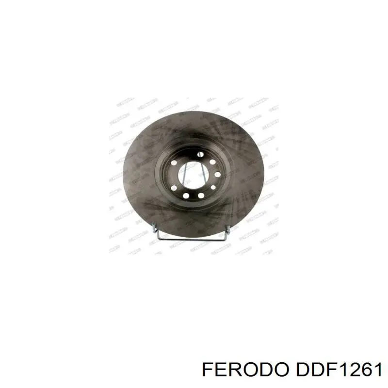 DDF1261 Ferodo disco de freno delantero