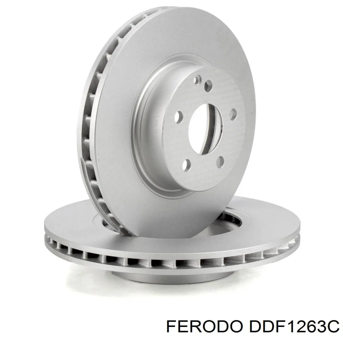 DDF1263C Ferodo freno de disco delantero