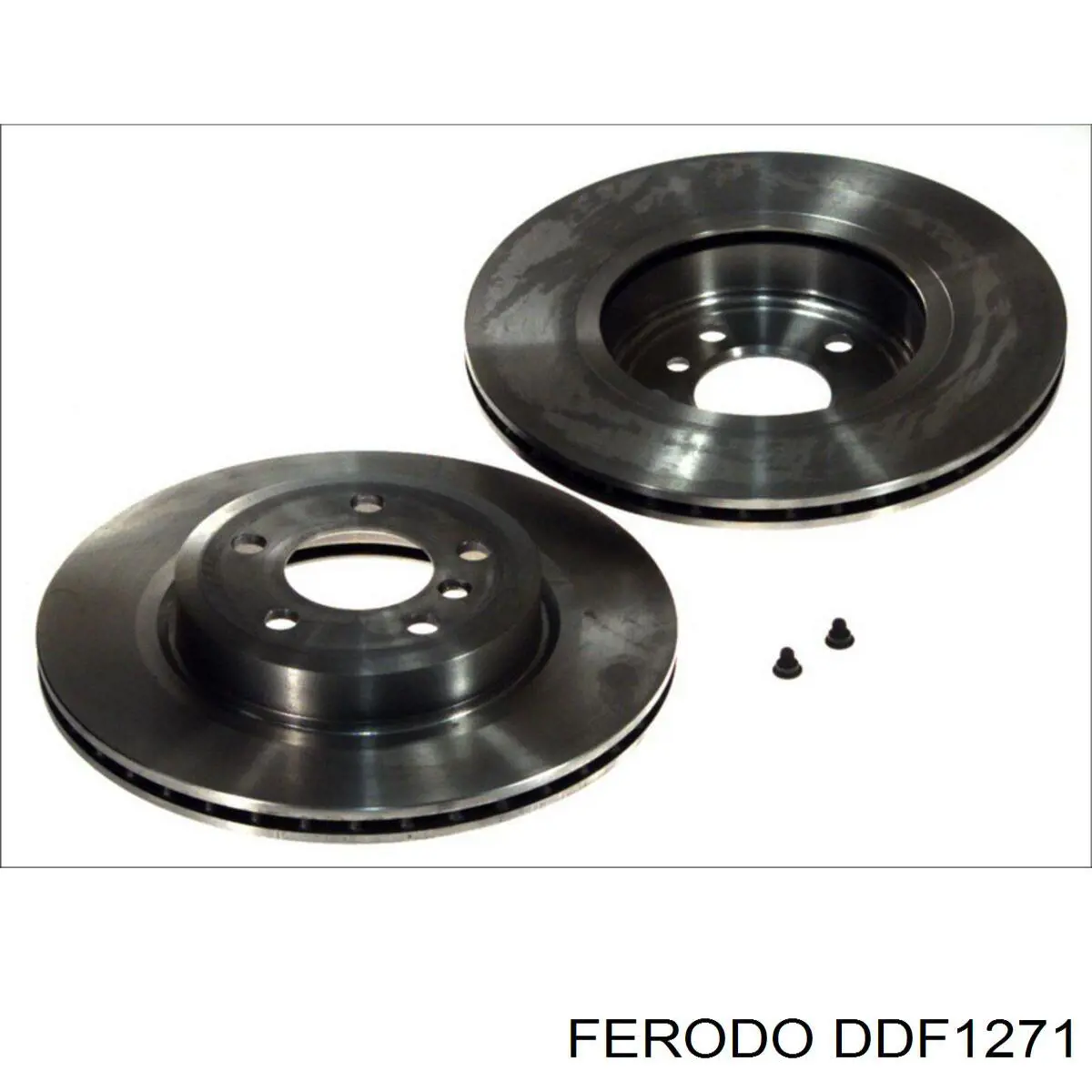 DDF1271 Ferodo disco de freno delantero