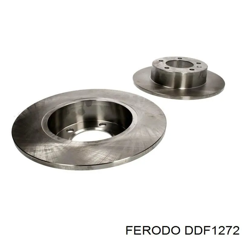 DDF1272 Ferodo disco de freno trasero