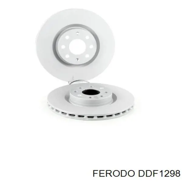 DDF1298 Ferodo disco de freno delantero